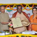 Arsha Vidya-Bharati’ Samman conferred on Mr. R Venkatnarayan, Ex-IAS