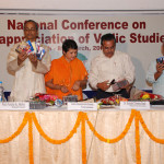 Audio cd release of Vedic Chants by Swamini-7th March 2009