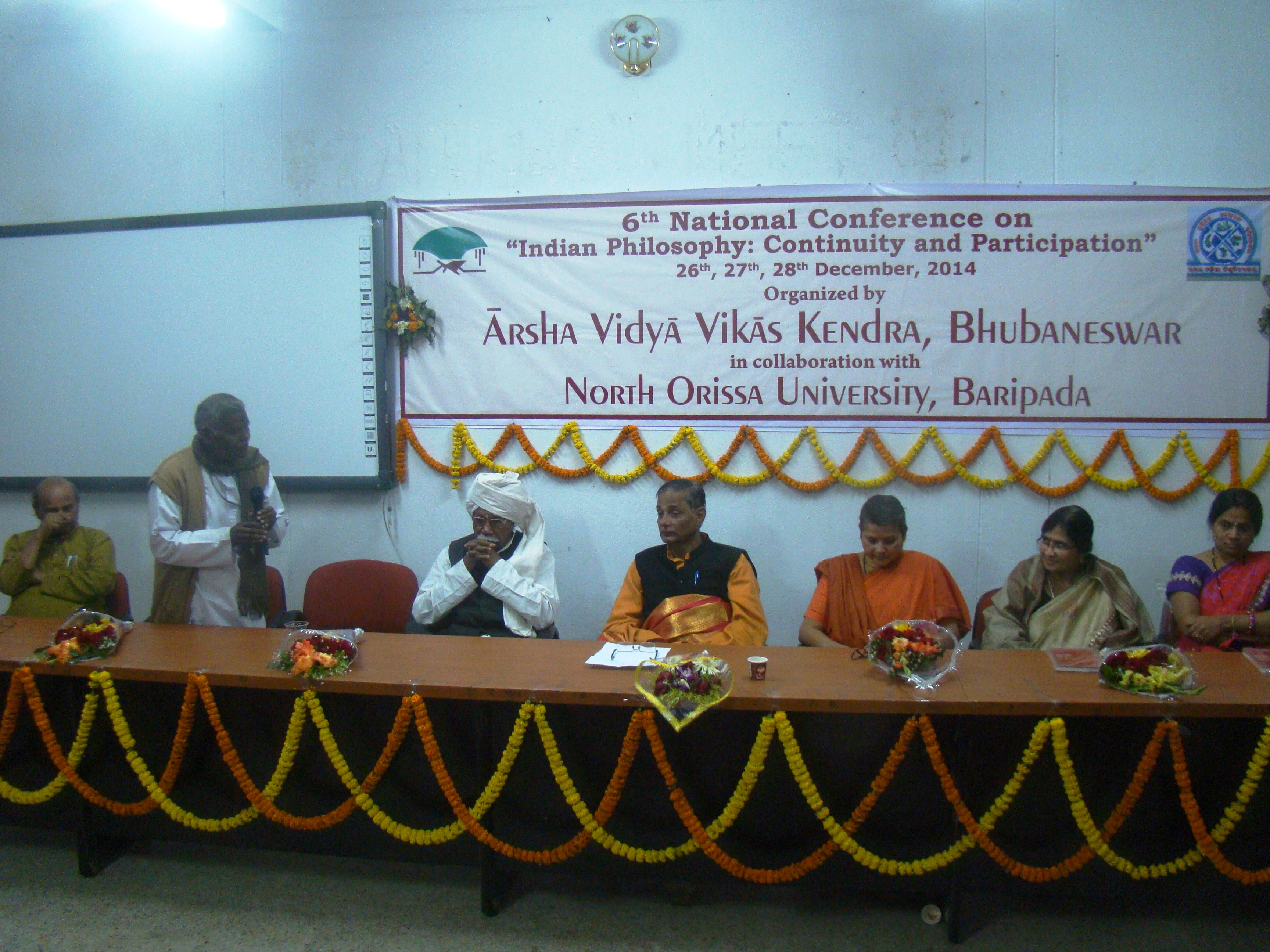 Dr. Prasanna K Patra speaking in the Valedictory Session